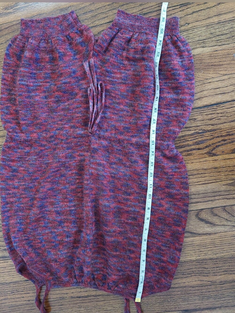 Sansha Women's Size 3 Red Knit Dance Wear Romper - Picture 10 of 13